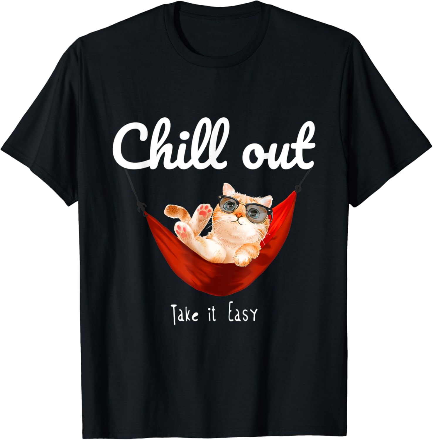 Summer cat Graphic Tees Novelty TShirts & Cool Designs TShirt